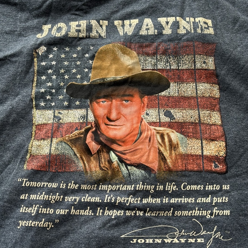 John Wayne Men’s Tshirt Size XL